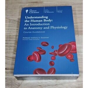 Great Courses UNDERSTANDING HUMAN BODY AN INTRODUCTION TO ANATOMY PHYSIOLOGY DVD